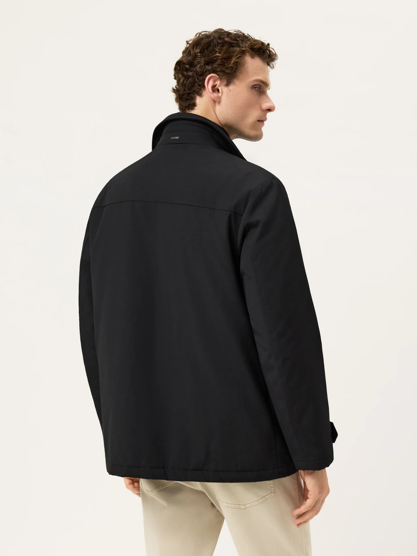 Cotton-Nylon Hooded Jacket - Image 3