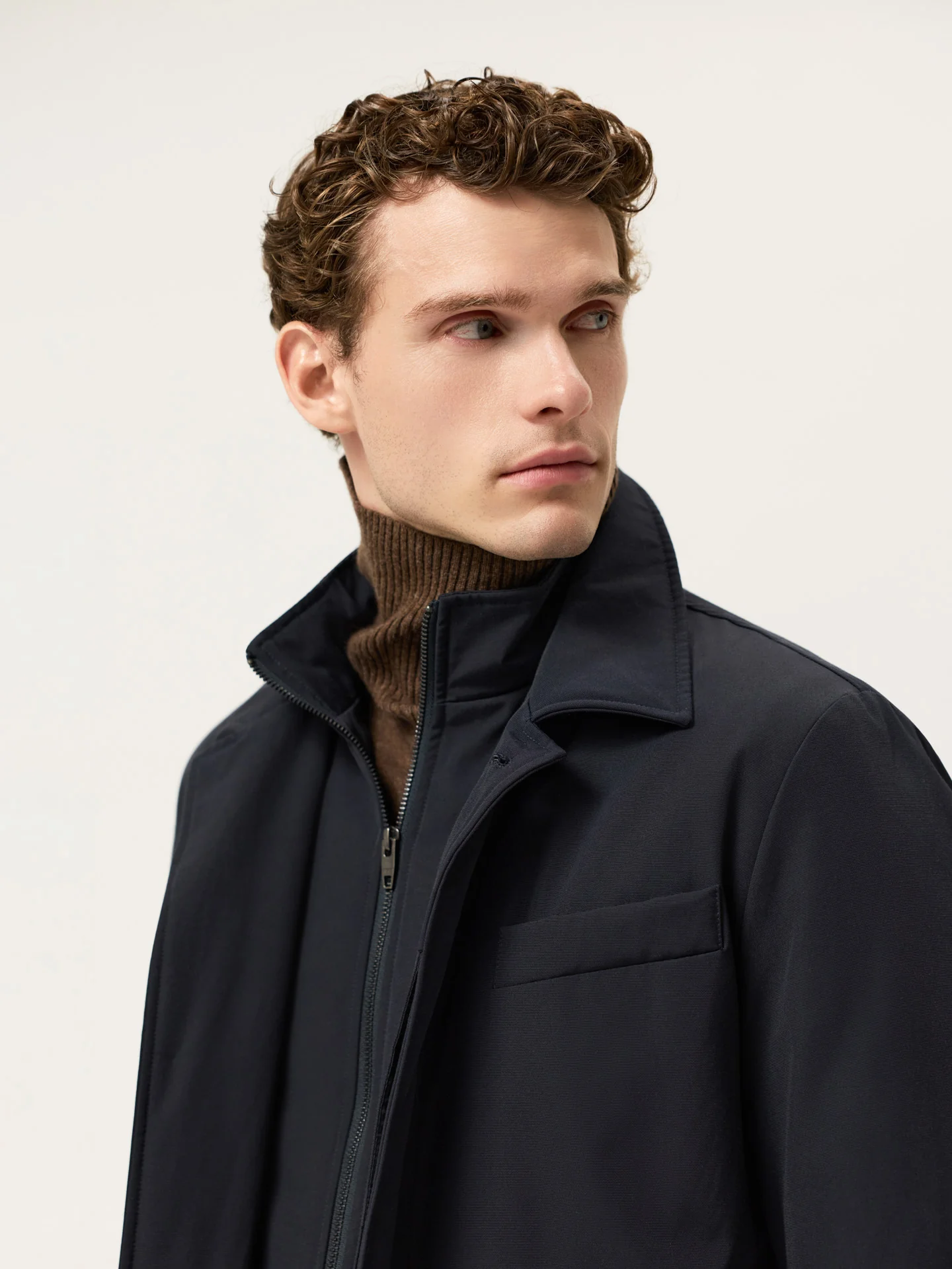 Cotton-Nylon Hooded Jacket - Image 6