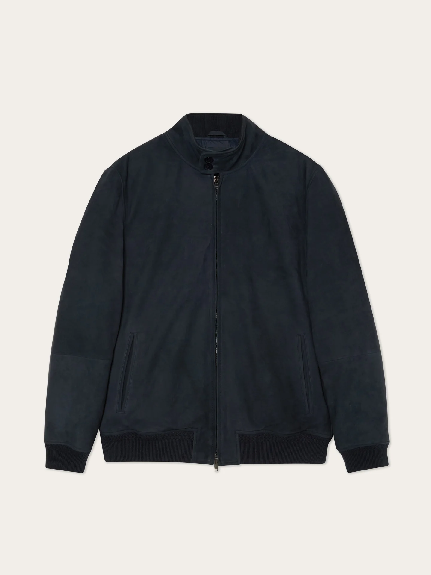 Premium Suede Real Down Jacket - Image 6
