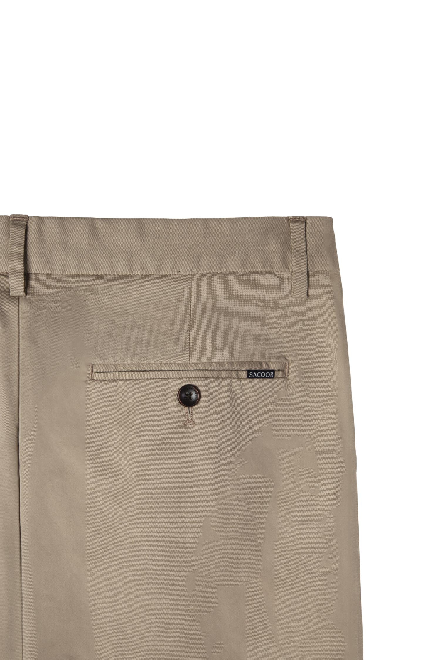 Regular Fit Casual Trousers in Comfort Cotton - Image 4
