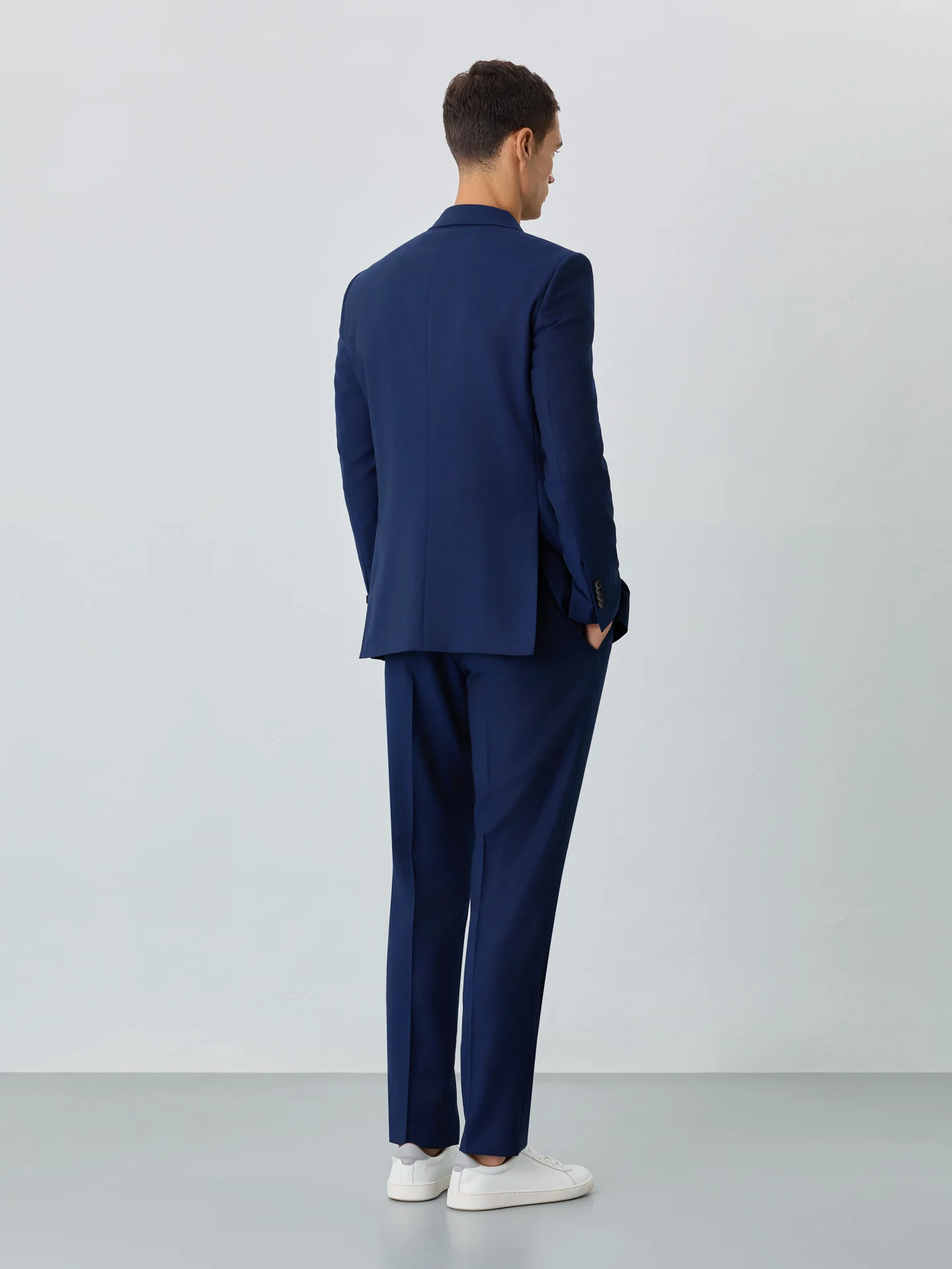Slim Fit Birdeye Suit In Super Stretch - Image 3